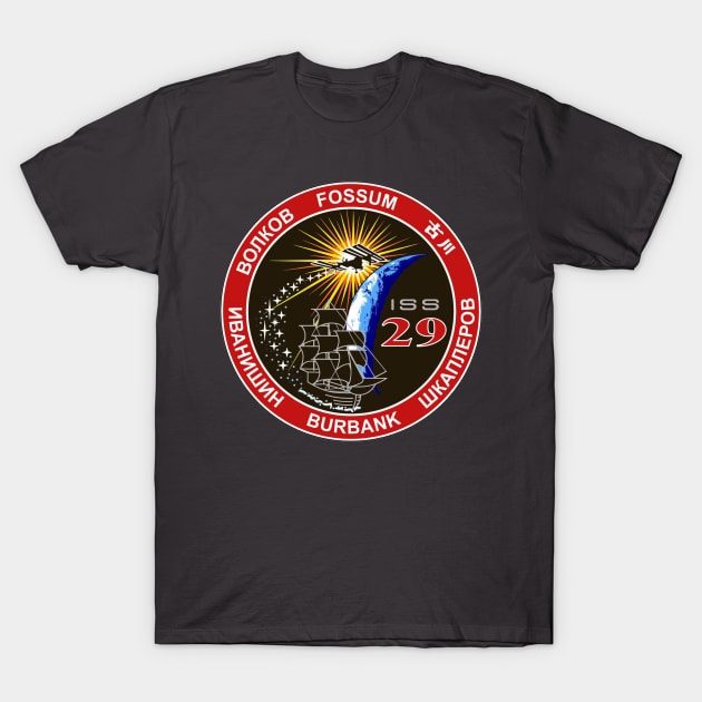 Expedition 29 Patch T-Shirt by Spacestuffplus